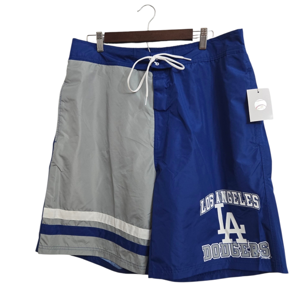 NWT Mens Loa Angeles Dodgers G-111 Sports Navy Anchor Swim Trunks Size XXL